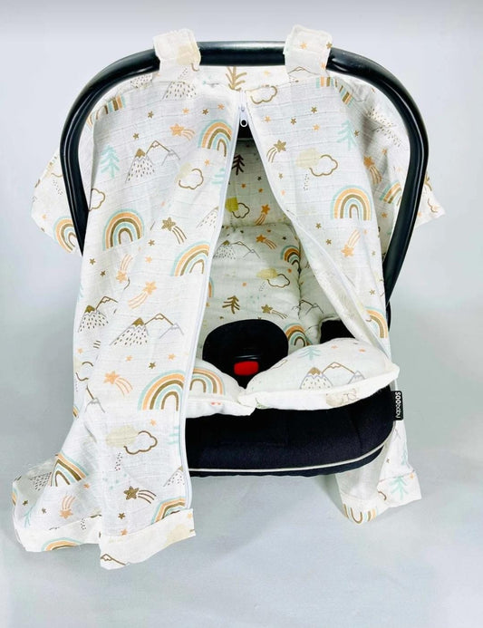 Stroller/carry cot cover