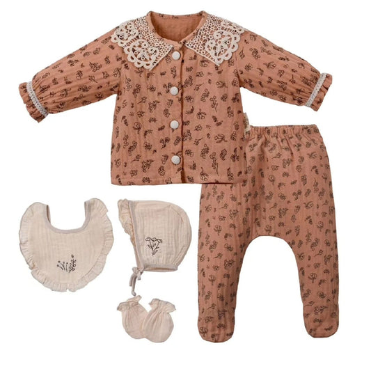 Muslin welcome set