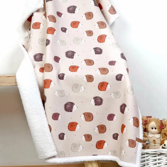 DOUBLE SIDED SHERPA - baby blanket