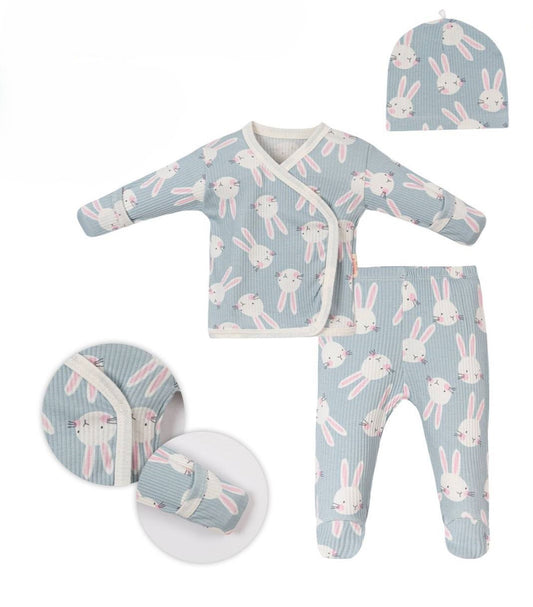 3PC LIGHT KNITTED SET