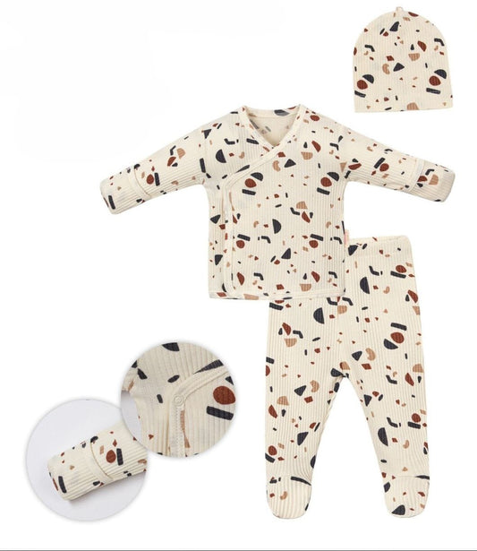 3PC LIGHT KNITTED SET