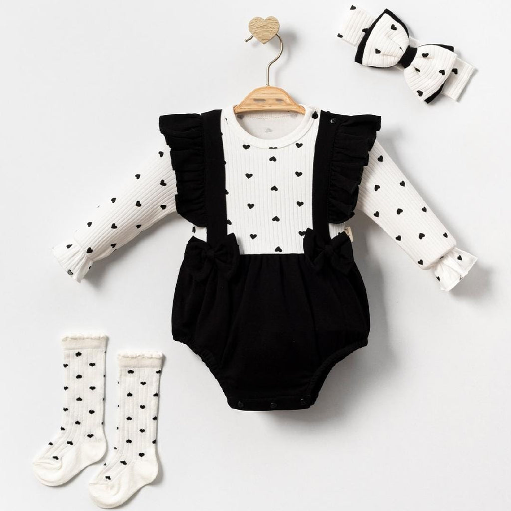 3PC LOVE BODYSUIT SET