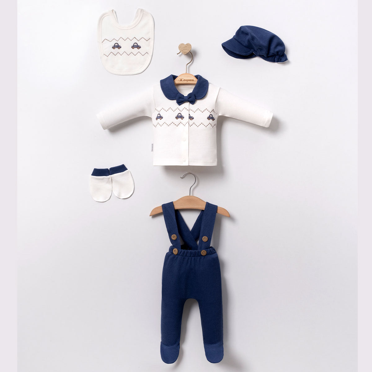 MC - Textured cotton - 5pc welcome set