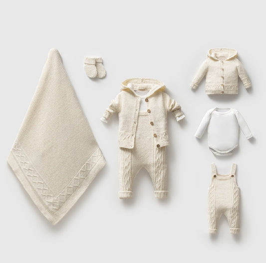 NIPPERLAND - premium knitted welcome set