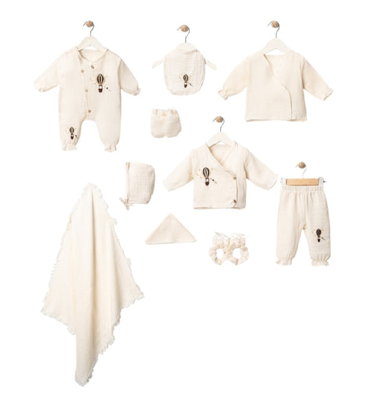 AIR BALLOON - PREMIUM MUSLIN WELCOME SET