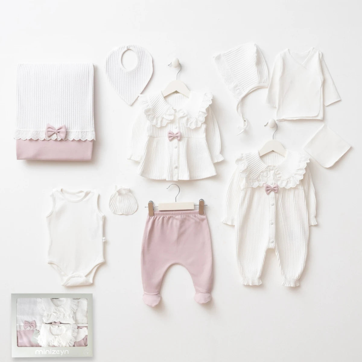 MZ - TEXTURED RIBBED - 10PC WELCOME SET