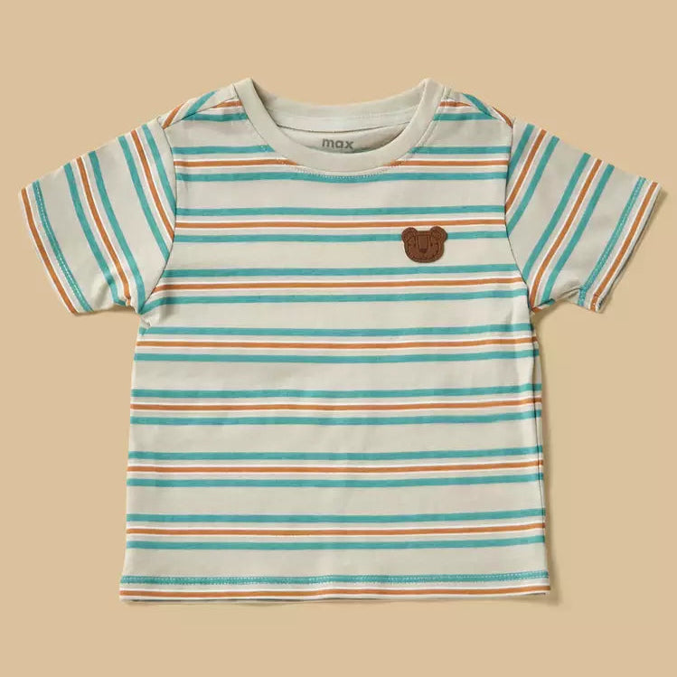 MAX-Denim Shirt with T-shirt and Pants