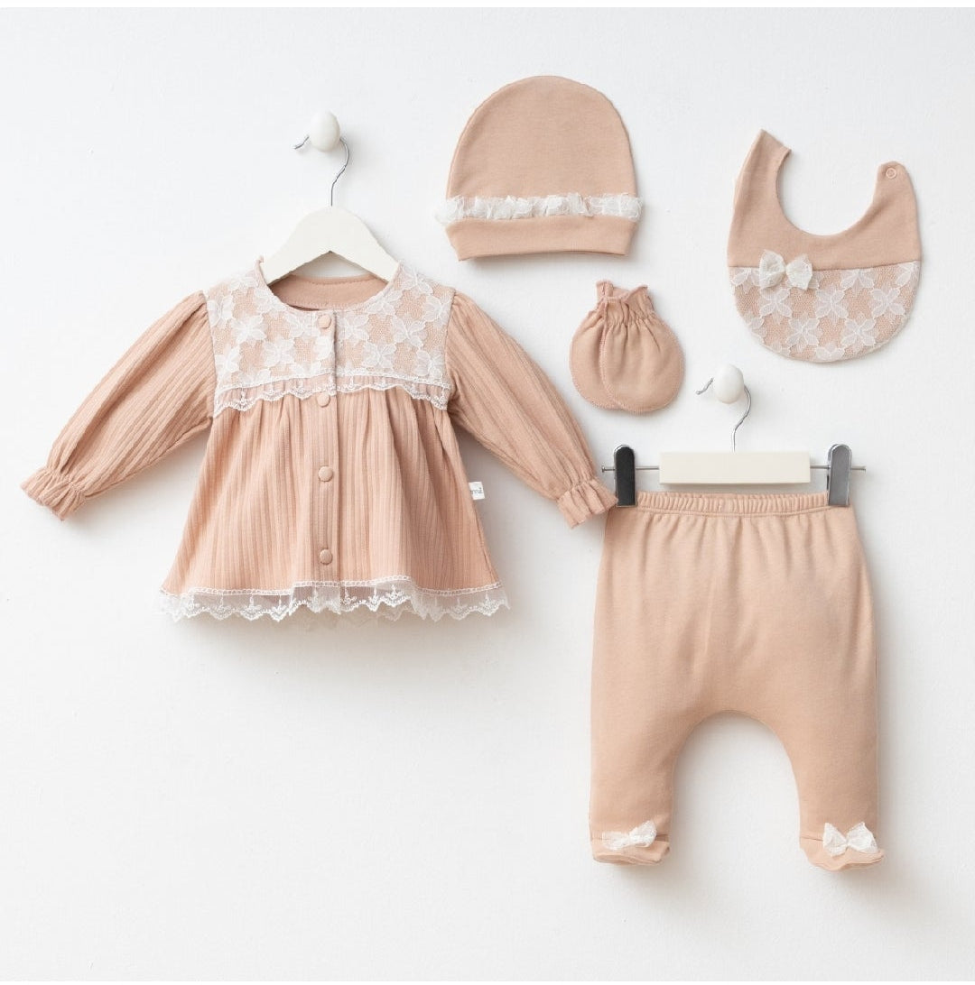 MZ - Textured cotton - 5pc welcome set