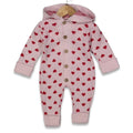 WOOLEN ROMPER WITH HOOD