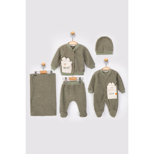 BB - PLUSH FLEECE - 5pc welcome set