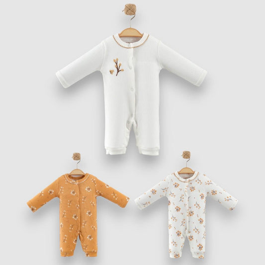 BEST-SELLING RIBBED - romper pack