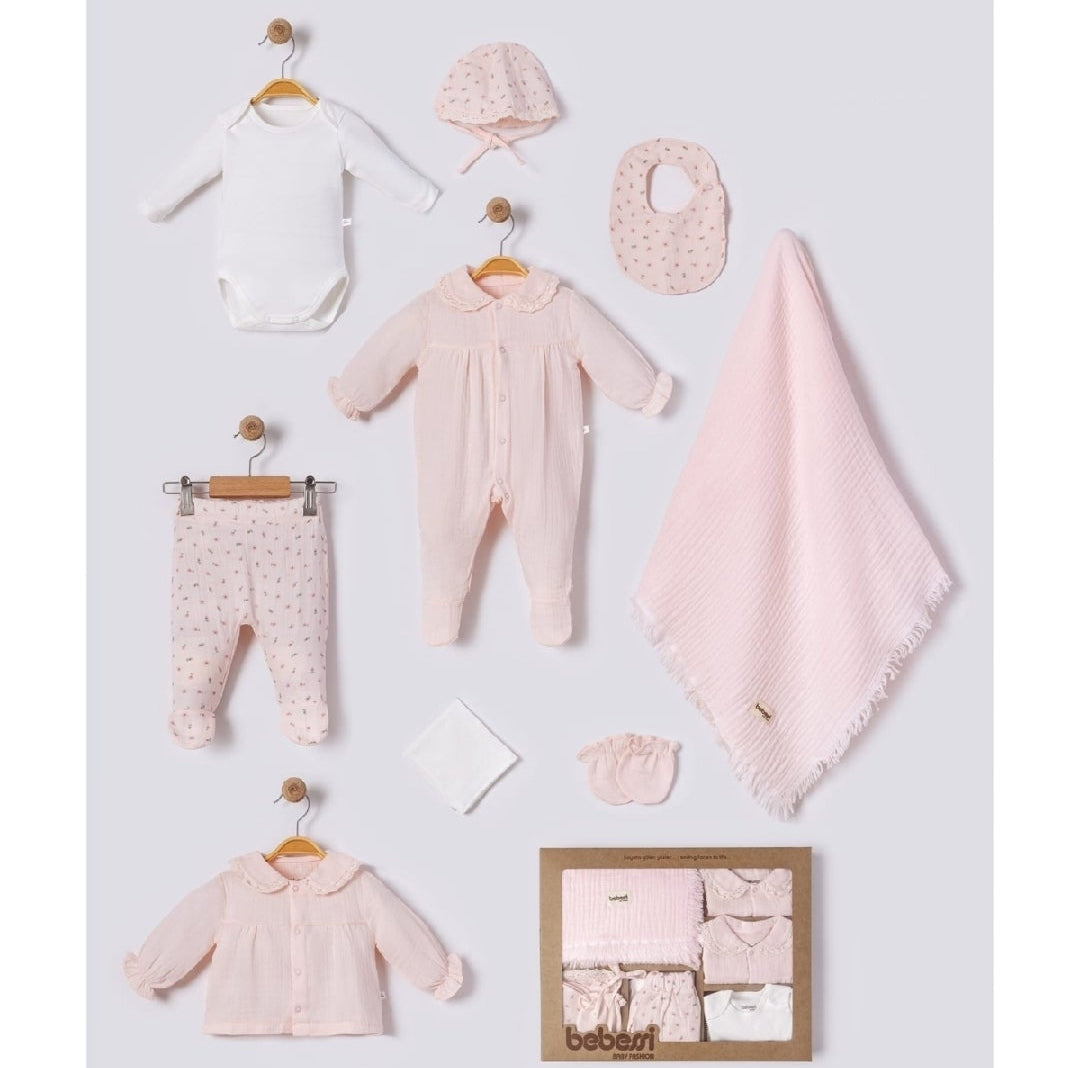 FLORAL - PREMIUM MUSLIN WELCOME SET