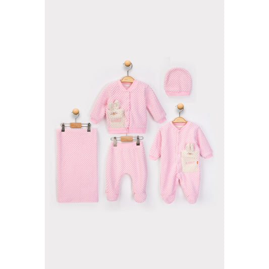 BB - PLUSH FLEECE - 5pc welcome set