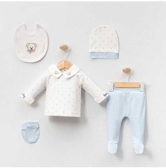 cotton 5pc welcome set