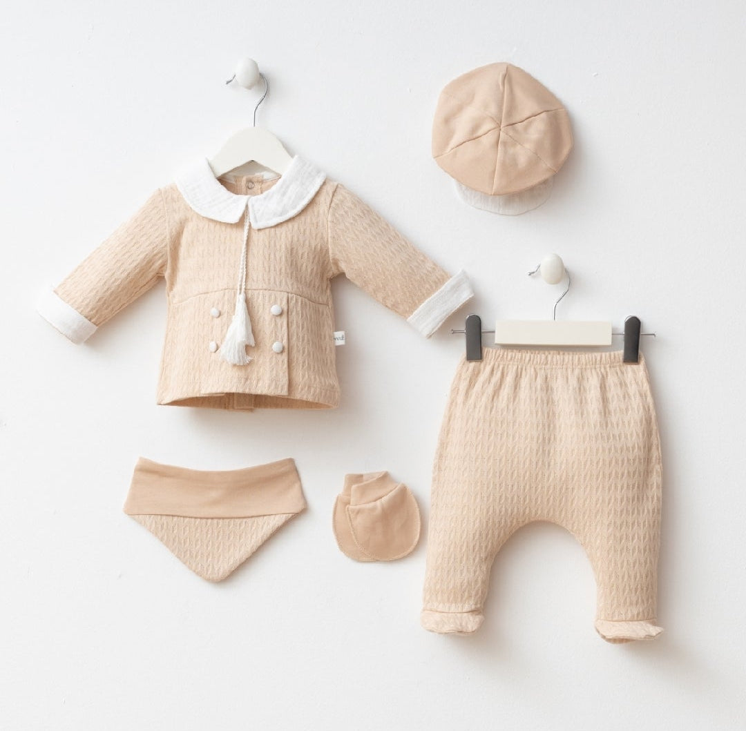 MZ - Textured cotton - 5pc welcome set