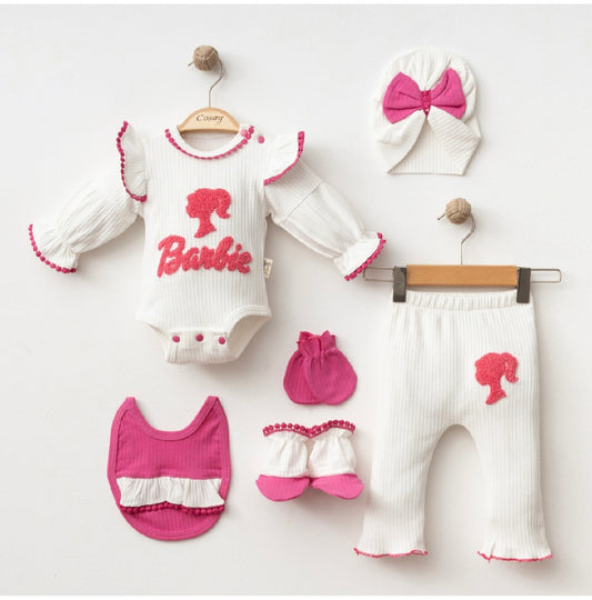 Light knitted 5pc welcome set