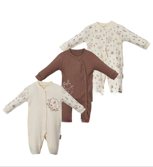 BEST-SELLING RIBBED - romper pack