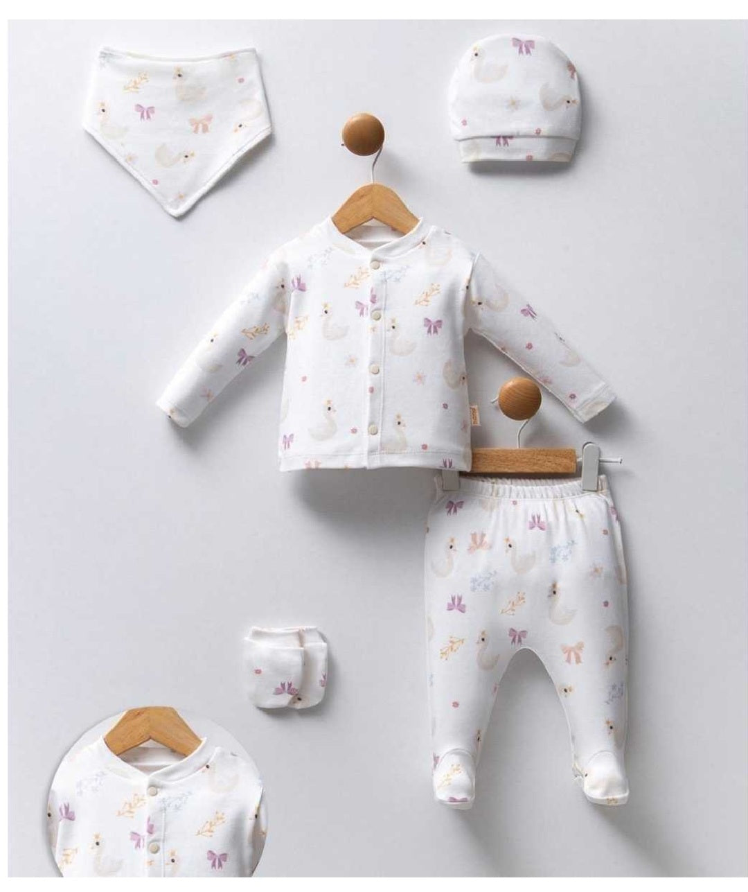 cotton 5pc welcome set