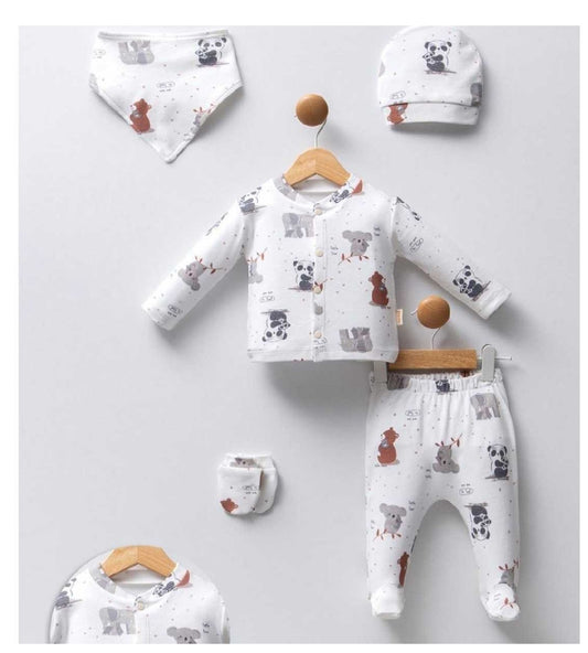 cotton 5pc welcome set