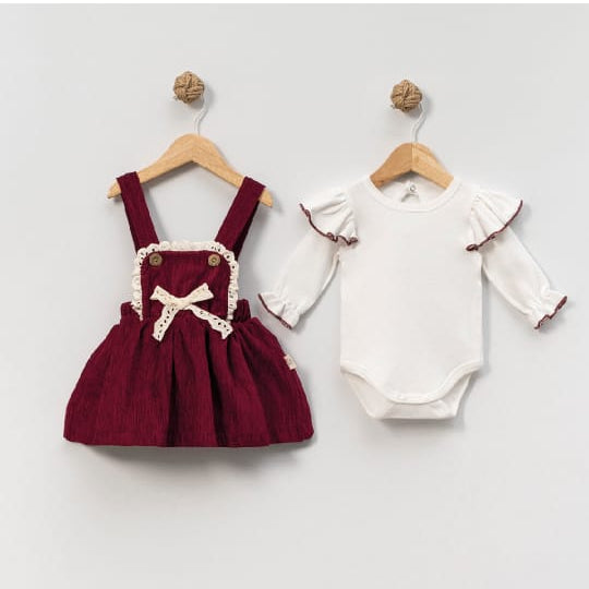 CB-VELVET 2PC DRESS