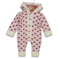 WOOLEN ROMPER WITH HOOD