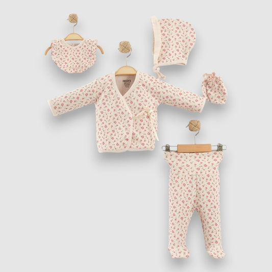 Light knitted 5pc welcome set