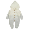 WOOLEN ROMPER WITH HOOD