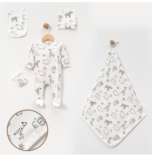 cotton 5pc welcome set