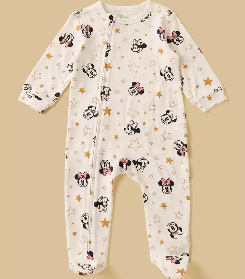 MAX-Minnie Mouse Print 6-Piece Clothing Set