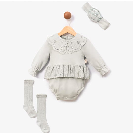 MC-COTTON 3 PC DRESS SET