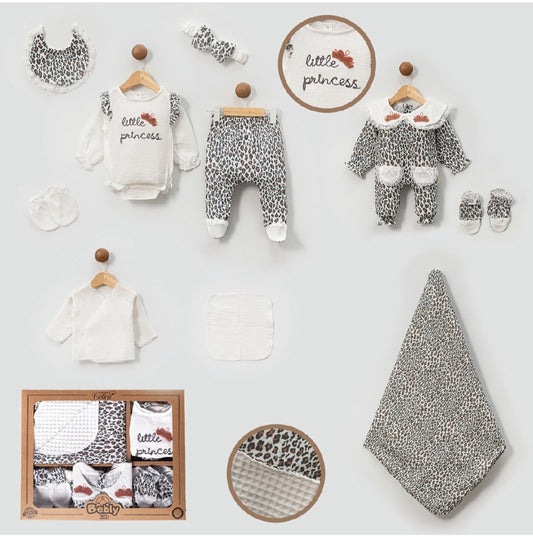 LEOPARD  - PREMIUM MUSLIN WELCOME SET