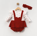 2PC  LOVE BODYSUIT SET