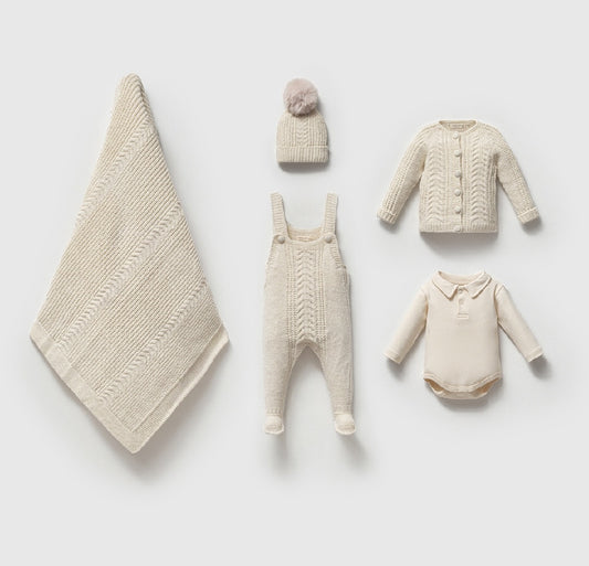 NIPPERLAND - premium knitted welcome set
