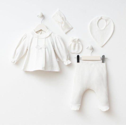 MZ - Textured cotton - 5pc welcome set