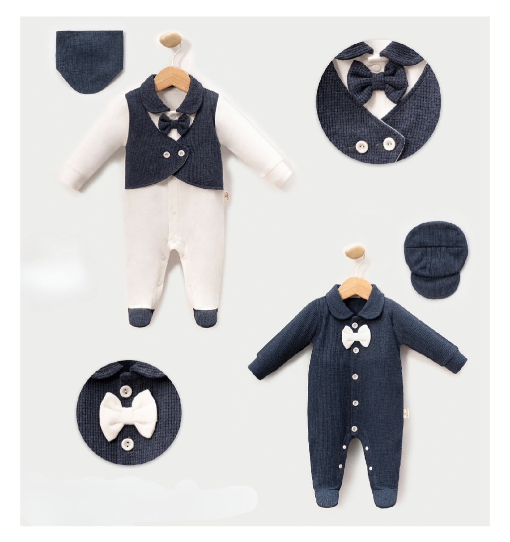 FORMAL -WAFFLE romper pack