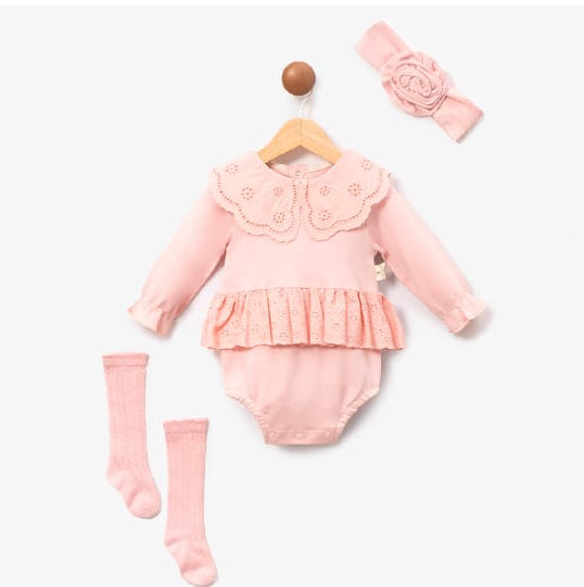 MC-COTTON 3 PC DRESS SET
