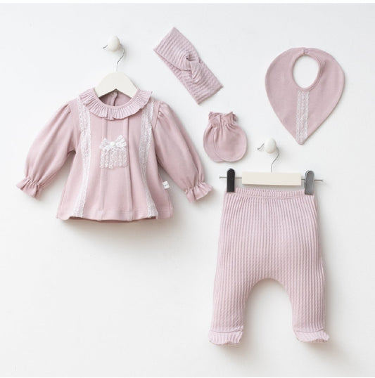 MZ - Textured cotton - 5pc welcome set