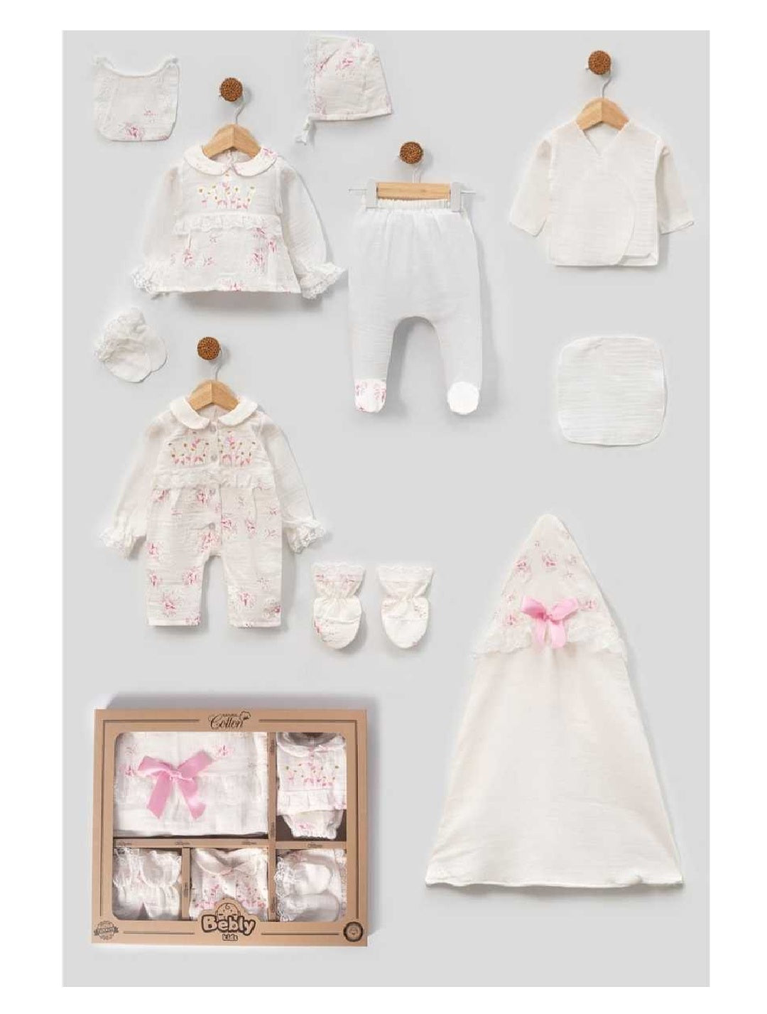 FLORAL BAY  - PREMIUM MUSLIN WELCOME SET