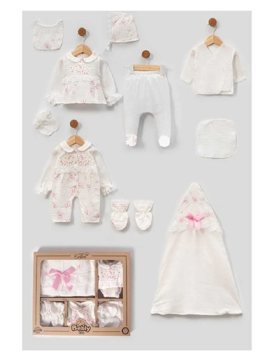 FLORAL BAY  - PREMIUM MUSLIN WELCOME SET