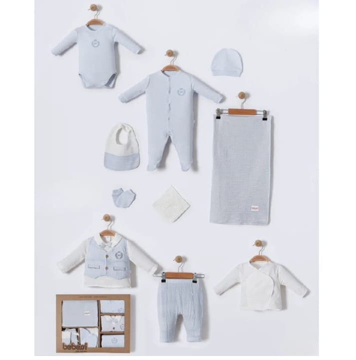 BB-COTTON/MUSLIN WELCOME SET