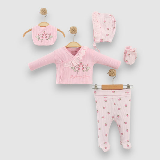 Light knitted 5pc welcome set