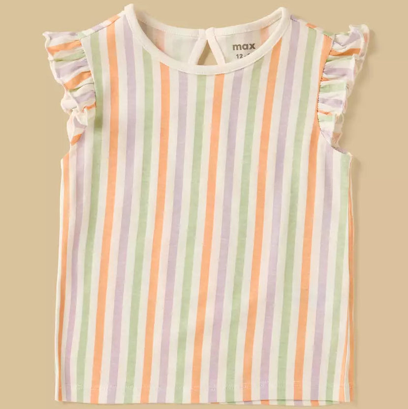 MAX-Pack of 3 - Floral Print Cotton T-shirt