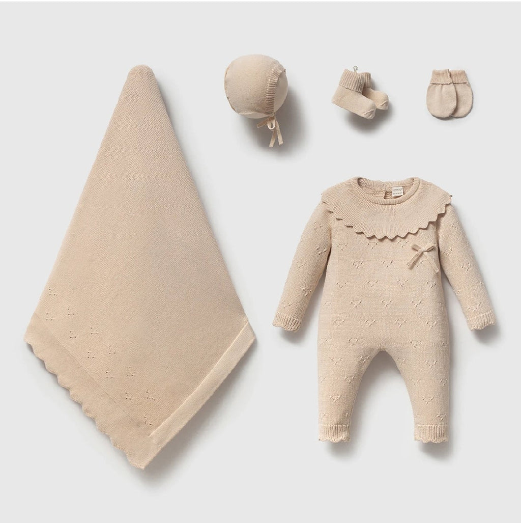 NIPPERLAND - premium knitted welcome set