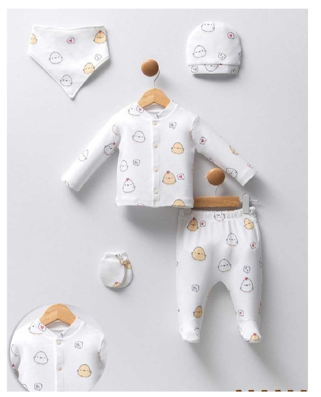 cotton 5pc welcome set