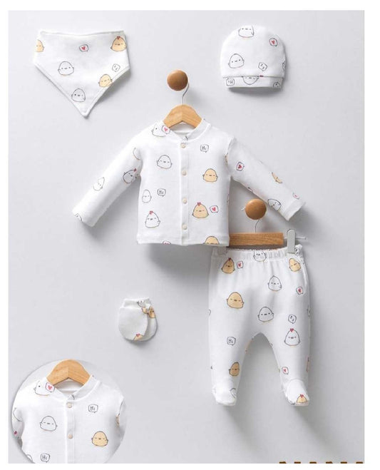 cotton 5pc welcome set