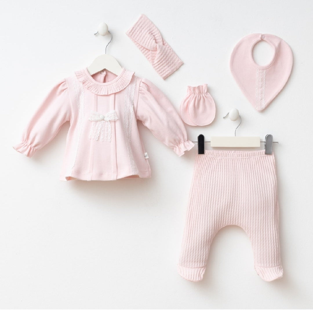 MZ - Textured cotton - 5pc welcome set