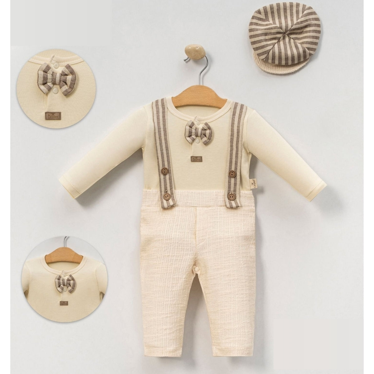 MC- MUSLIN 4 PIECE DRESS SET