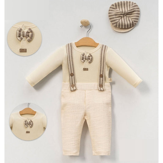MC- MUSLIN 4 PIECE DRESS SET