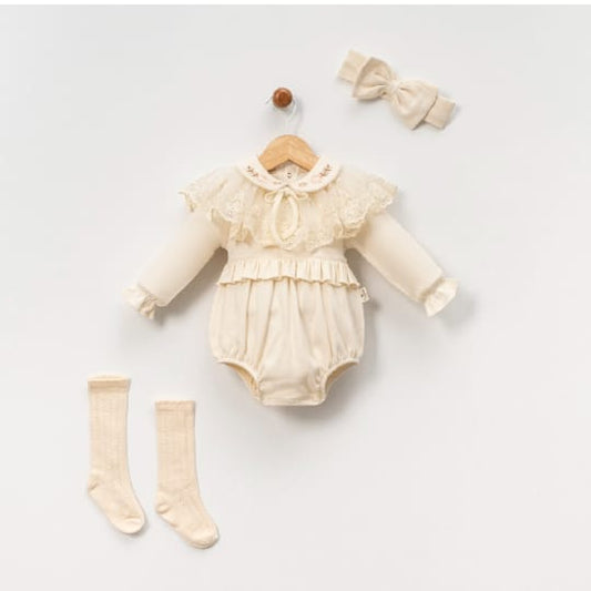 MC-COTTON 3 PC DRESS SET