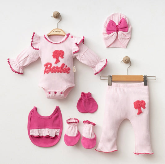Light knitted 5pc welcome set